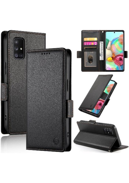 Samsung Galaxy A71 4g Günlük Kullanım Için Flip Case Cüzdan Iş Çevirme Kartı (Yurt Dışından)