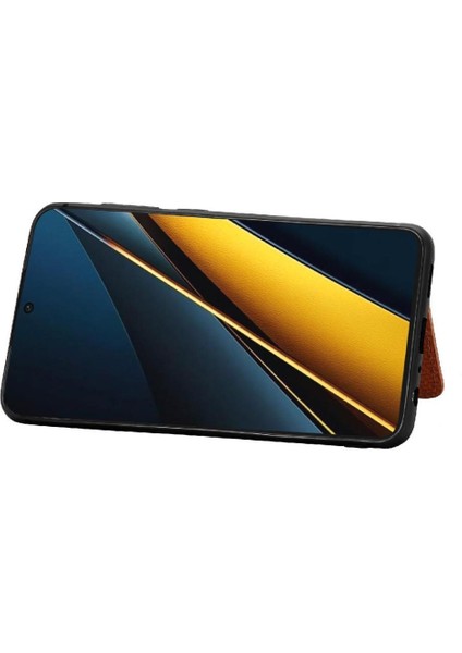 Xiaomi Poco X6 Pro Manyetik Kart Tutucu Komple Kamera Güvenliği Için Kılıf (Yurt Dışından)