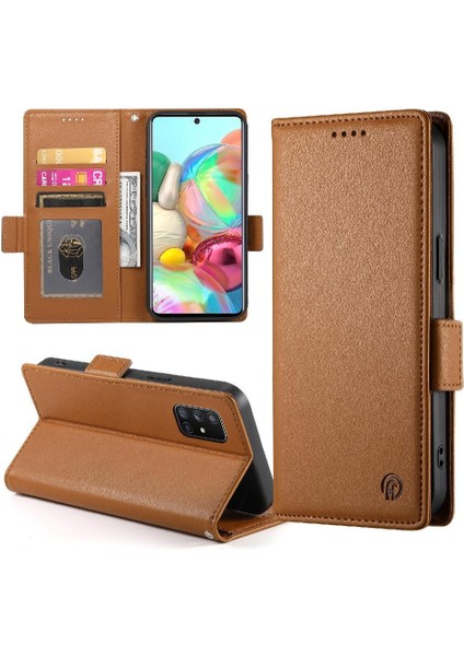 Samsung Galaxy A71 4g Günlük Kullanım Için Flip Case Cüzdan Iş Çevirme Kartı (Yurt Dışından) modelleri