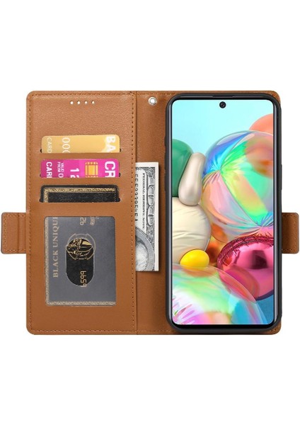 Samsung Galaxy A71 4g Günlük Kullanım Için Flip Case Cüzdan Iş Çevirme Kartı (Yurt Dışından) indirimleri