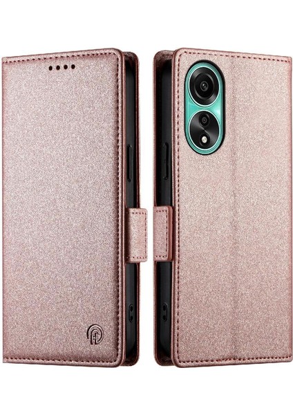 Oppo A78 4g Günlük Kullanım Için Flip Case Kartvizit Yuvaları Cüzdan Flip (Yurt Dışından)