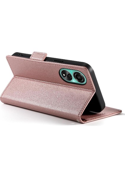 Oppo A78 4g Günlük Kullanım Için Flip Case Kartvizit Yuvaları Cüzdan Flip (Yurt Dışından) fırsatları