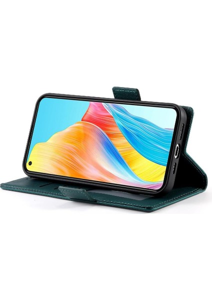 Oppo A78 4g Günlük Kullanım Için Flip Case Kartvizit Yuvaları Cüzdan Flip (Yurt Dışından) fırsatları