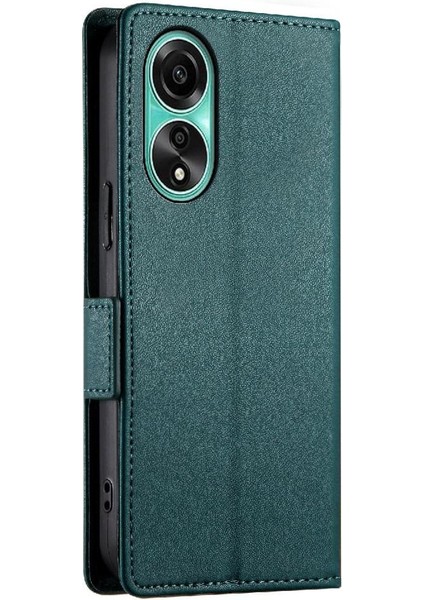 Oppo A78 4g Günlük Kullanım Için Flip Case Kartvizit Yuvaları Cüzdan Flip (Yurt Dışından) indirimleri