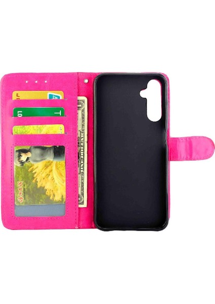 Samsung Galaxy A14 5g Manyetik Kapatma Darbeye Kickstand Için Flip Case (Yurt Dışından)