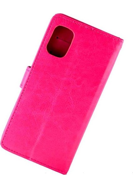 Samsung Galaxy A51 5g Kickstand Kart Tutucu Manyetik Pu Için Flip Case (Yurt Dışından)