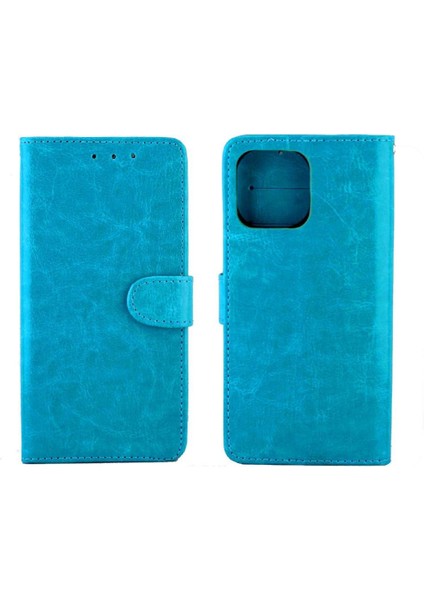 Samsung Galaxy Flip 5g Darbeye Pu Deri Kickstand Kart Için Flip Case (Yurt Dışından)