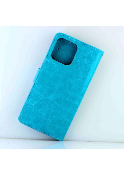 Samsung Galaxy Flip 5g Darbeye Pu Deri Kickstand Kart Için Flip Case (Yurt Dışından)