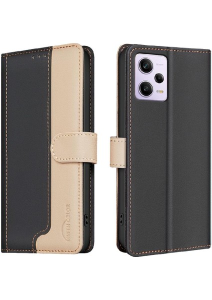 Xiaomi Poco X5 Pro 5g Için Flip Case Kart Yuvaları Tutucu Rfıd Engelleme Tpu (Yurt Dışından)