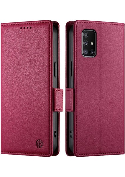 Samsung Galaxy A71 4g Günlük Kullanım Için Flip Case Cüzdan Iş Çevirme Kartı (Yurt Dışından)