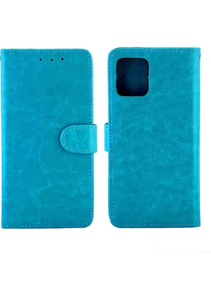 Samsung Galaxy Flip 5g Manyetik Kapatma Pu Deri Kart Için Flip Case (Yurt Dışından)