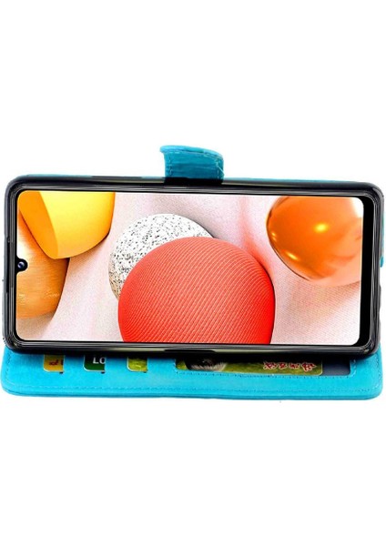 Samsung Galaxy Flip 5g Manyetik Kapatma Pu Deri Kart Için Flip Case (Yurt Dışından)