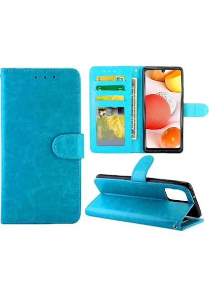 Samsung Galaxy Flip 5g Manyetik Kapatma Pu Deri Kart Için Flip Case (Yurt Dışından)