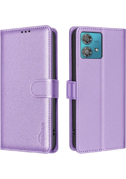 Motorola Moto Kenar 40 Neo Manyetik Pu Deri Kart Tutucu Için Flip Case (Yurt Dışından) indirimleri