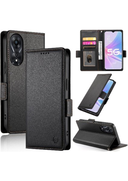 Oppo A78 5g Günlük Kullanım Için Flip Case Kart Yuvaları Flip Cüzdan Iş (Yurt Dışından)