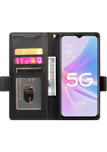 Oppo A78 5g Günlük Kullanım Için Flip Case Kart Yuvaları Flip Cüzdan Iş (Yurt Dışından)