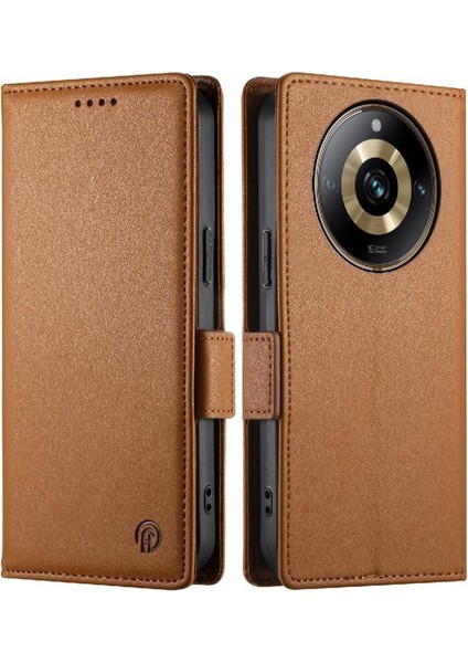 Realme 11 Pro Flip Kartvizit Yuvaları Cüzdan Günlük Kullanım Için Flip Case (Yurt Dışından)