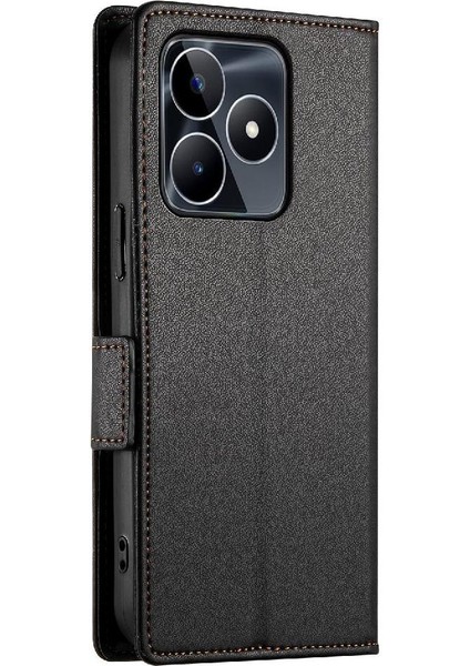 Realme C53 Cüzdan Flip Kartvizit Yuvaları Günlük Kullanım Için Flip Case (Yurt Dışından) indirimleri