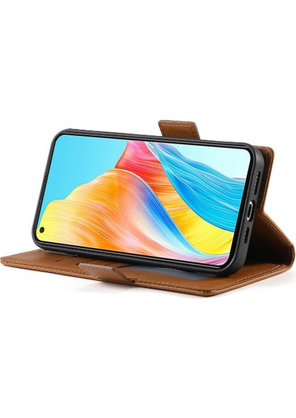 Oppo A78 4g Günlük Kullanım Için Flip Case Kartvizit Yuvaları Cüzdan Flip (Yurt Dışından) fırsatları