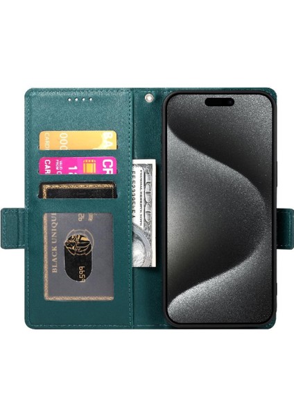 Oppo Oppo 11F Flip Kartvizit Yuvaları Için Flip Case Günlük Kullanım Cüzdan (Yurt Dışından) modelleri