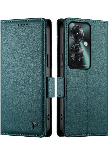 Oppo Oppo 11F Flip Kartvizit Yuvaları Için Flip Case Günlük Kullanım Cüzdan (Yurt Dışından) fırsatları