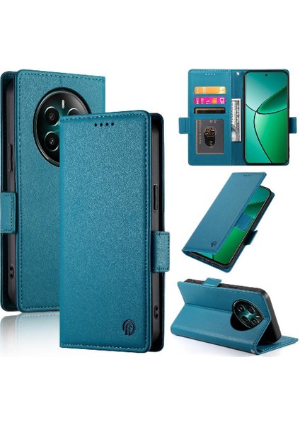 Realme 12 Artı Cüzdan Kartvizit Yuvaları Flip Case Günlük Kullanım Için Flip Case (Yurt Dışından)