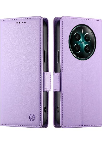 Realme 12 Artı Cüzdan Kartvizit Yuvaları Flip Case Günlük Kullanım Için Flip Case (Yurt Dışından) modelleri