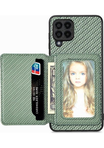 Samsung Galaxy M33 5g Rfıd Engelleme Manyetik Kart Tutucu Komple (Yurt Dışından)