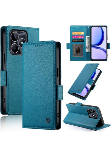 Realme C53 Cüzdan Flip Kartvizit Yuvaları Günlük Kullanım Için Flip Case (Yurt Dışından) modelleri
