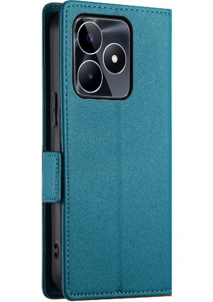 Realme C53 Cüzdan Flip Kartvizit Yuvaları Günlük Kullanım Için Flip Case (Yurt Dışından) indirimleri