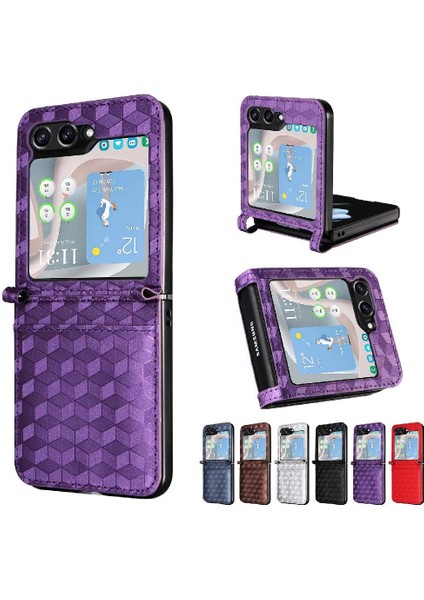 Samsung Galaxy Z Flip 6 Kart Yuvaları Tutucu Manyetik Kapatma Için Flip Case (Yurt Dışından) indirimleri