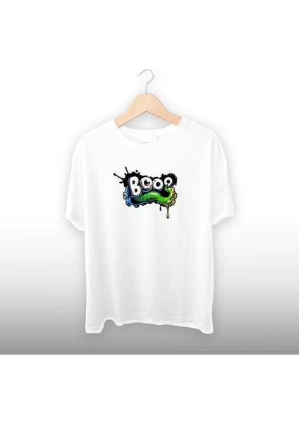Booo Detaylı Unisex Tişört