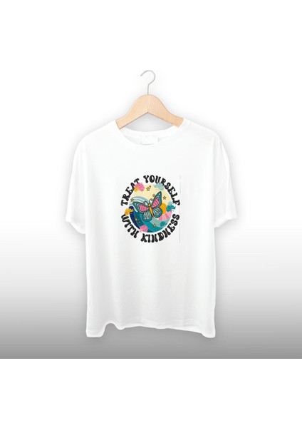 Treat Detaylı Unisex Tişört