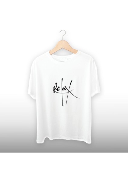 Relax Detaylı Unisex Tişört