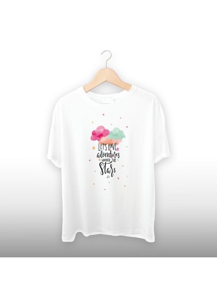 Lets Have Detaylı Unisex Tişört
