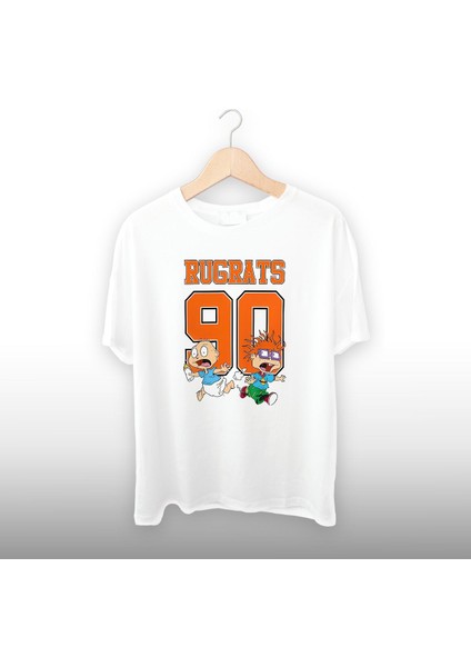 Rugrats 90 Detaylı Unisex Tişört