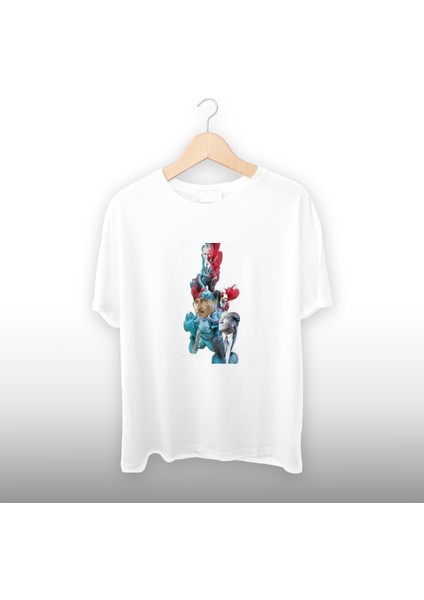 Atatürk Duman Detaylı Unisex Tişört