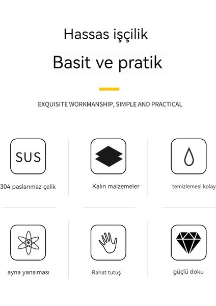 Krep ve Balık Için Paslanmaz Çelik Çok Fonksiyonlu Üçü Bir Arada Spatula (Yurt Dışından) modelleri