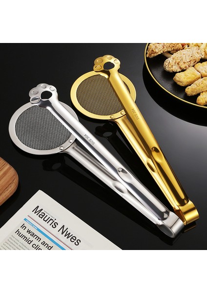 Paslanmaz Çelik Yiyecek Maşası Çok Fonksiyonlu Süzgeç Klipsi Mutfak Pişirme Klipsi (Yurt Dışından) modelleri