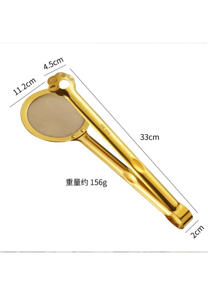 Paslanmaz Çelik Yiyecek Maşası Çok Fonksiyonlu Süzgeç Klipsi Mutfak Pişirme Klipsi (Yurt Dışından) indirimleri