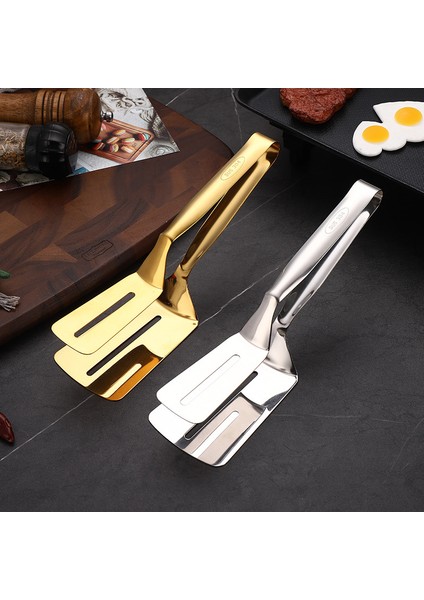 304 Paslanmaz Çelik Gıda Küreği Ev Anti-Haşlanma Çok Fonksiyonlu Kızartma Küreği Klipsi (Yurt Dışından) fırsatları