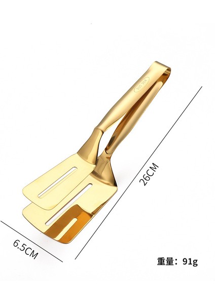 304 Paslanmaz Çelik Gıda Küreği Ev Anti-Haşlanma Çok Fonksiyonlu Kızartma Küreği Klipsi (Yurt Dışından) indirimleri