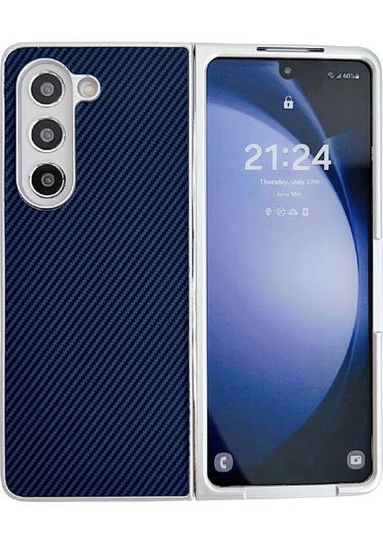 Samsung Galaxy Z Fold4 Için Kevlar Karbon Fiber Kılıf (Yurt Dışından)
