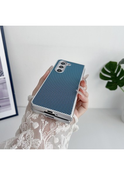 Samsung Galaxy Z Fold5 Için Kevlar Karbon Fiber Kılıf (Yurt Dışından) modelleri