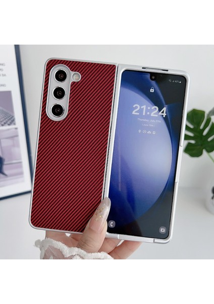 Samsung Galaxy Z Fold5 Için Kevlar Karbon Fiber Kılıf (Yurt Dışından) indirimleri