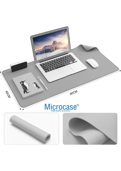 Deri Mouse Pad Laptop Bilgisayar Geniş Masa Matı 80X40 AL3023