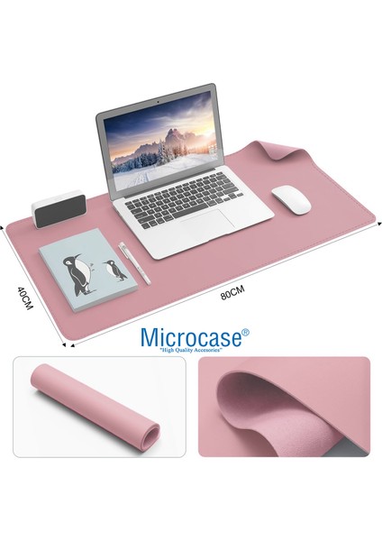 Deri Mouse Pad Laptop Bilgisayar Geniş Masa Matı 80X40 AL3023