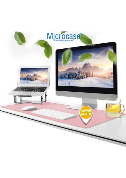 Deri Mouse Pad Laptop Bilgisayar Geniş Masa Matı 80X40 AL3023