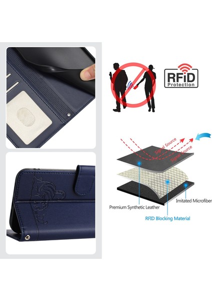 Samsung Galax S23 Ultra 5g Için Kedi Sıçan Desenli Rfıd Kılıf (Yurt Dışından) modelleri