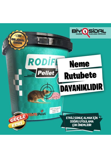 Pellet Fare ve Sıçan Yemi modelleri
